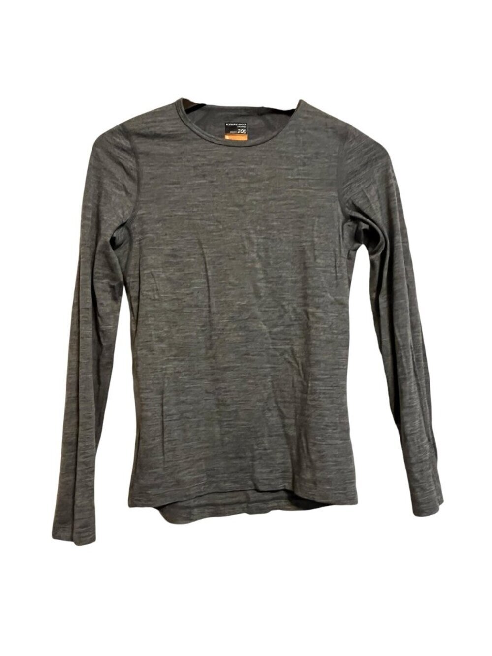 Icebreaker Womens 200 Oasis Crew Top Sz S Merino Wool Base Layer Outdoors Hiking